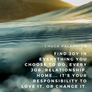 Inspirational Quote From Chuck Palahniuk
